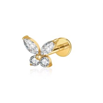 butterfly studs